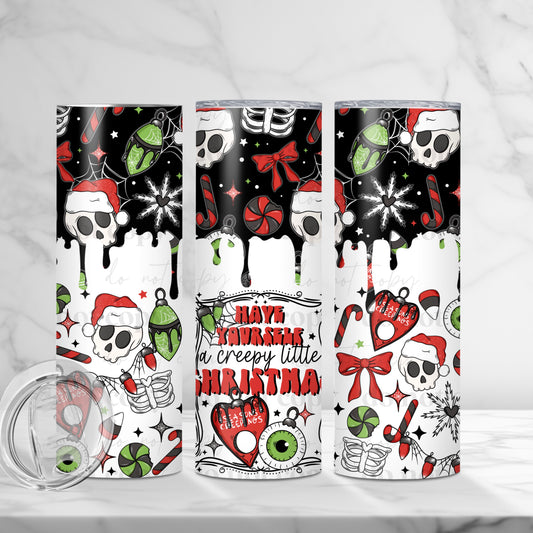 Creepy Christmas TUMBLER 20 oz